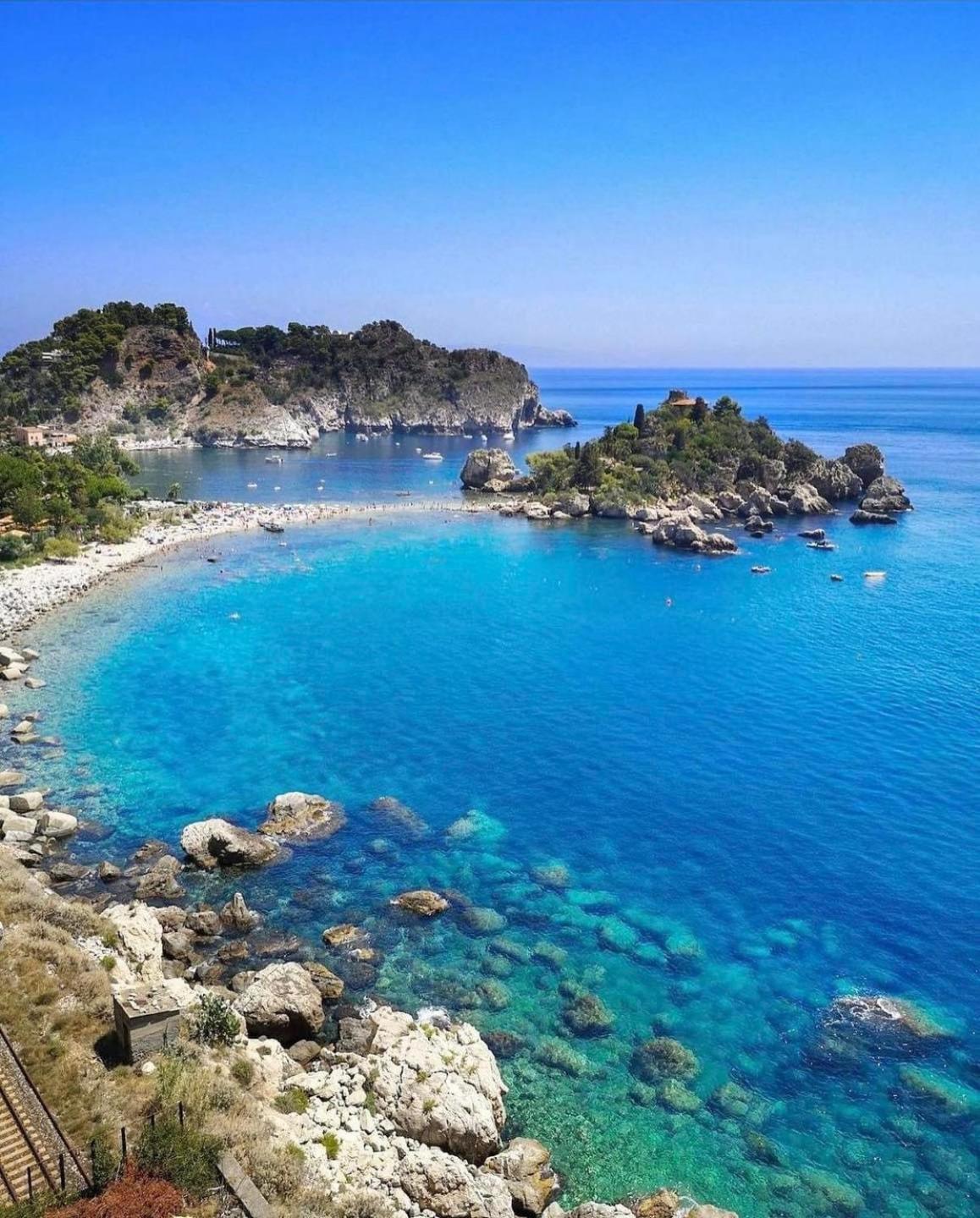 Mare Roccia Beachfront Apartment Taormina Exteriör bild